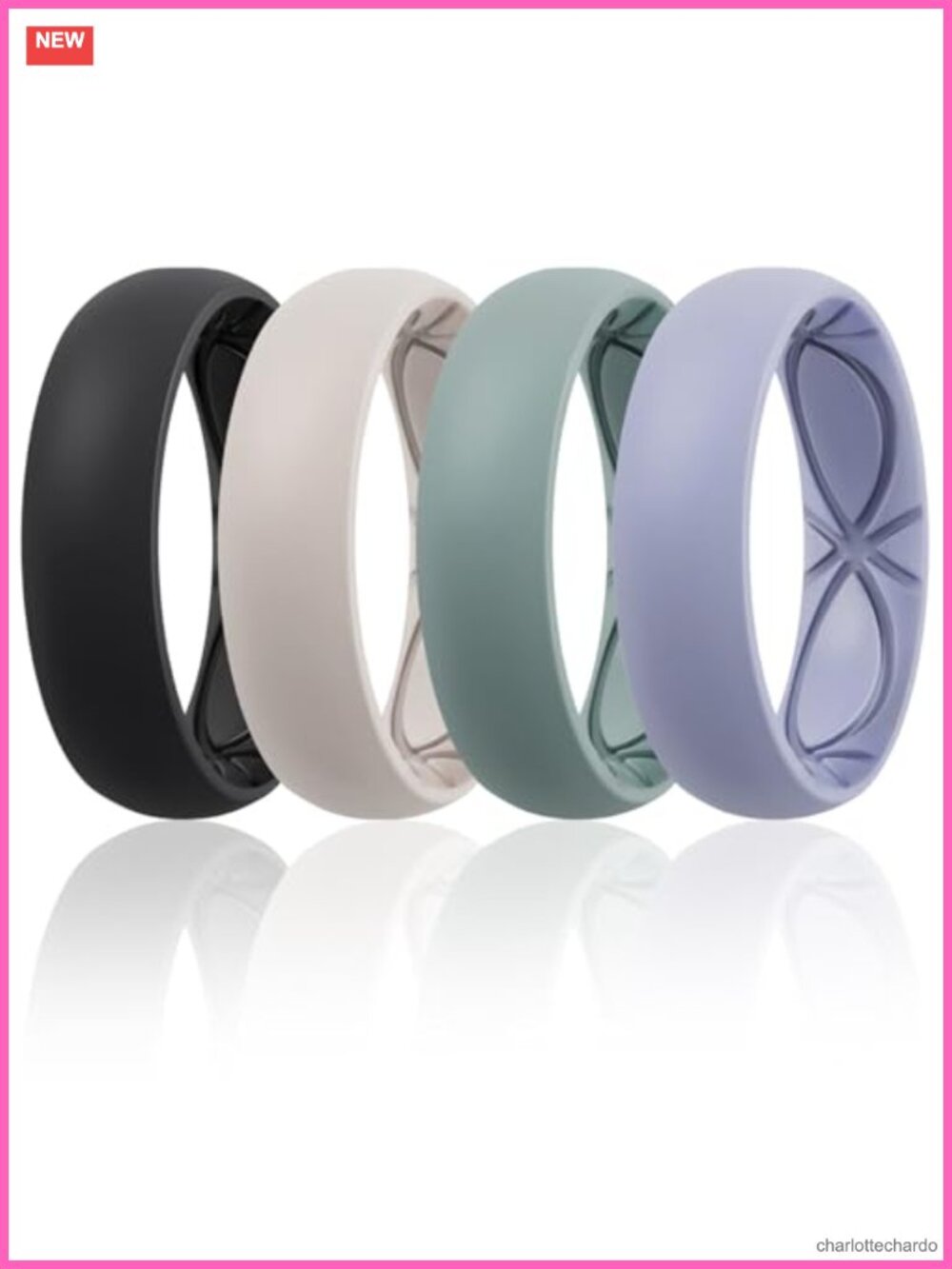 Silicone Promise Rings Set Breathable Ergonomic Multipack